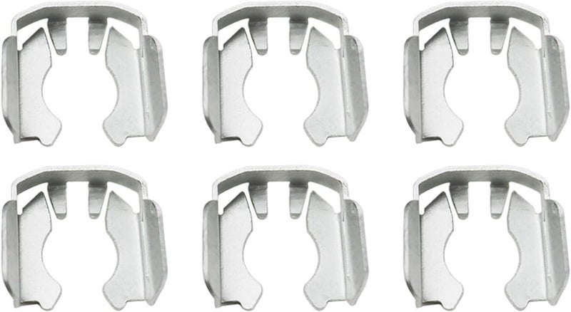 APRUT 6Pack 12570620 PC61004 Automotive Fuel Injector Metal Retaining Clip Kit - Image 1